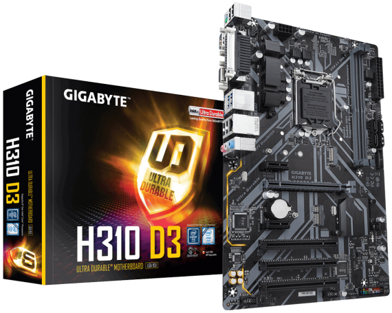 Mainboard Gigabyte H310-D3